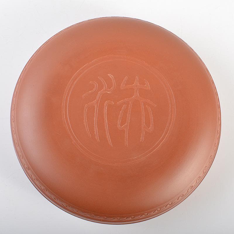 みーこさん人間国宝金渓堂　伊藤赤水造　陶製　菓子器　共布共箱　VR7367