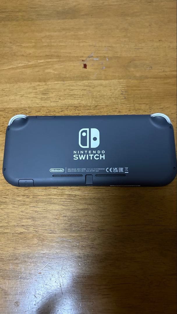 Nintendo Switch Lite グレー　本体・箱・充電器付き（美品）