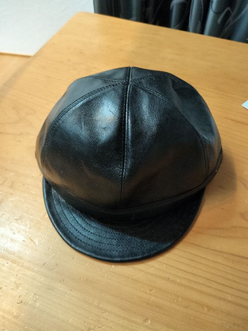 トロフィークロージング　レザーメカニックキャップ