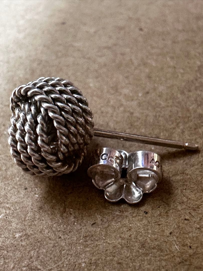 美品 TIFFANY＆Co ティファニー サマセット SV925 片耳のみピアス