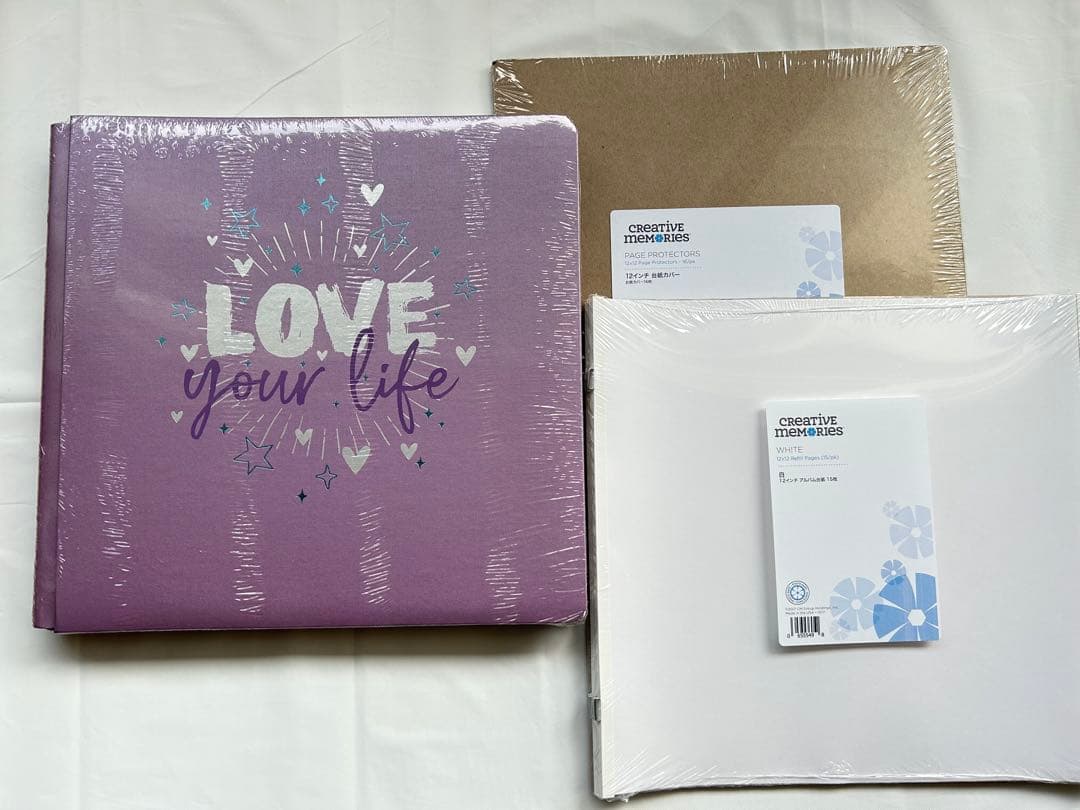 週末セール【レア】クリエイティブメモリーズ　アルバムカバー＋白台紙＋台紙カバー