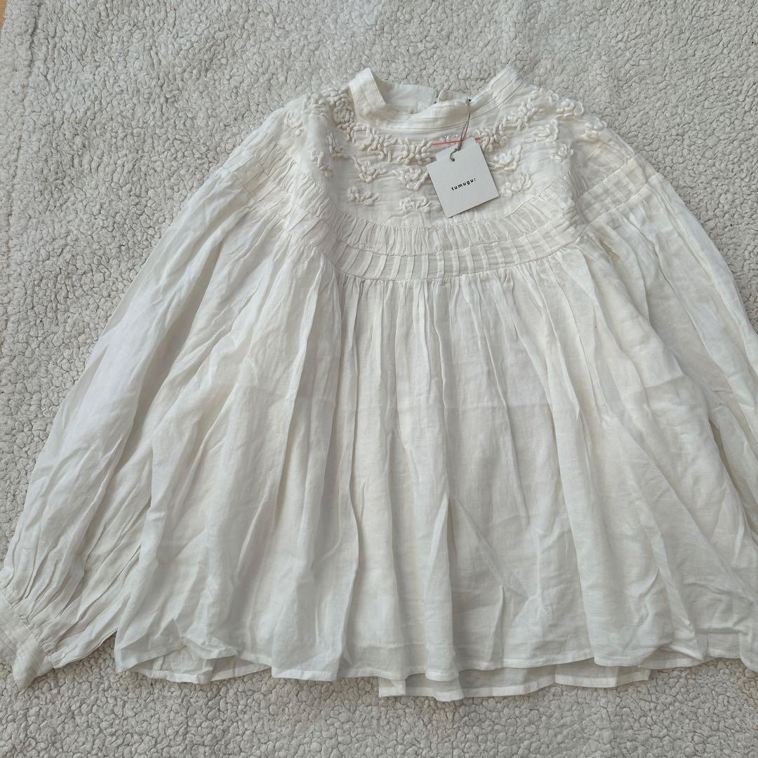 専用　未使用tumugu: ツムグ　ハンド刺繍コットンモス 19580円