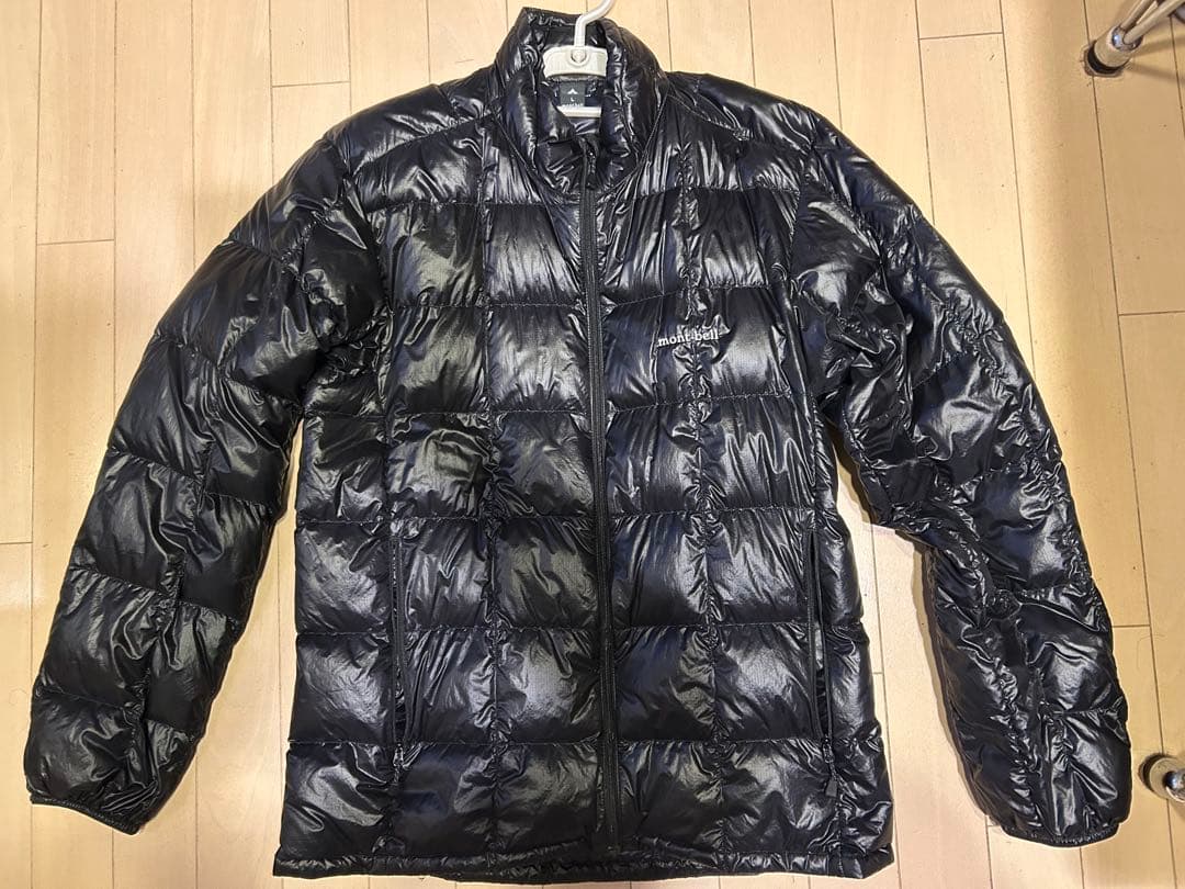 montbell ブラック ダウンジャケット L