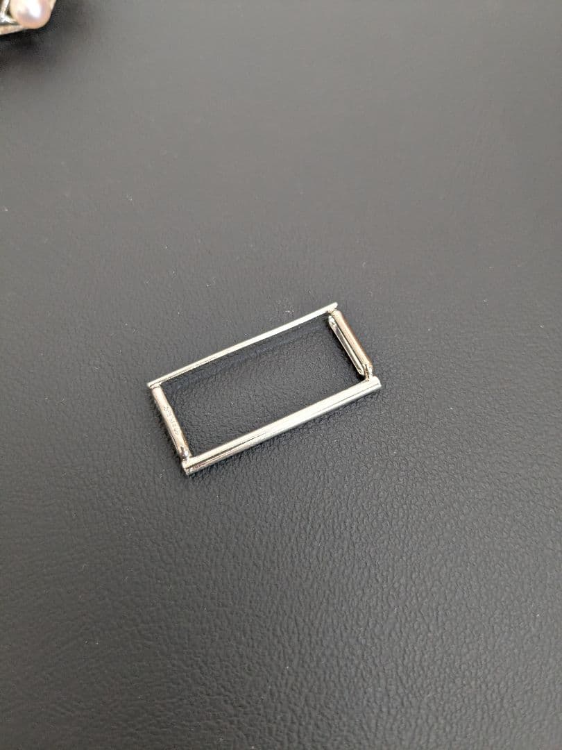 K*G様 本真珠　パールブローチ　大振りサイズ　925刻印