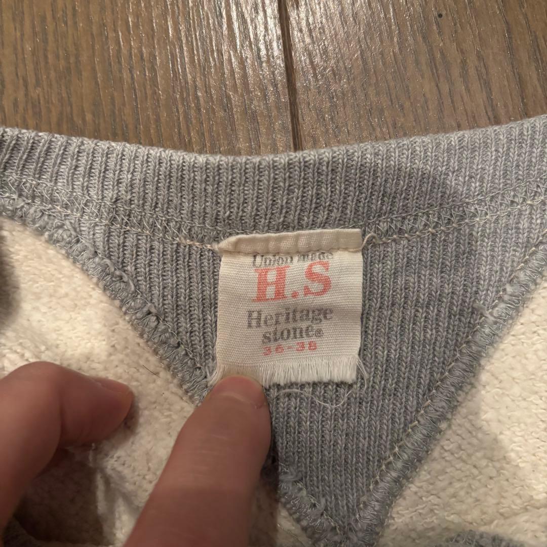 50’s Heritage stone®︎ 両Vスウェット