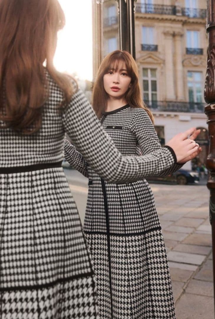 Ally♡ Montaigne Knit Long Dress