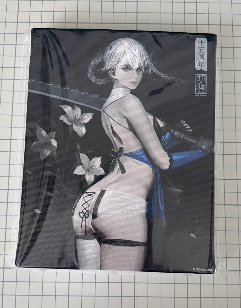 ニーアレプリカント　オンラインくじ　キャンバスボード　カイネ