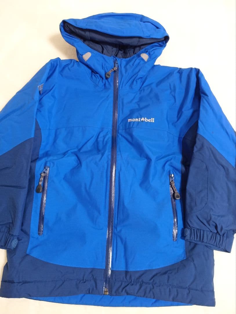 美品mont-bell　キッズ　スキーウェア　上下　セット　130cm
