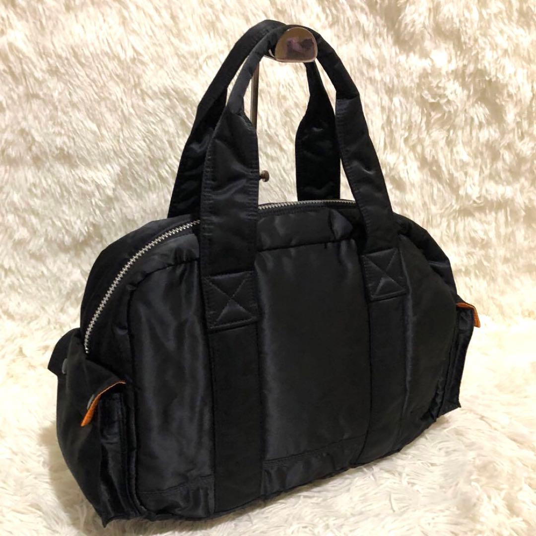 未使用級✨ポーター　吉田カバン タンカー　ボストンドラムバッグ ブラック