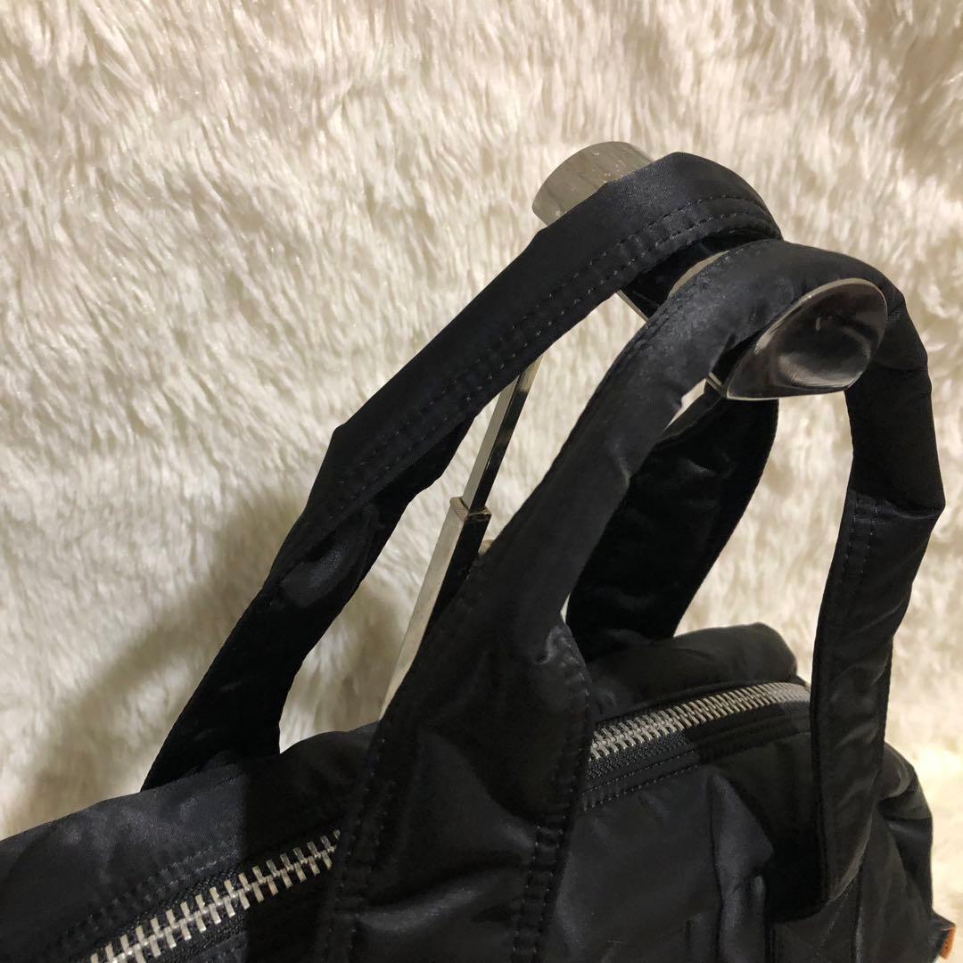 未使用級✨ポーター　吉田カバン タンカー　ボストンドラムバッグ ブラック