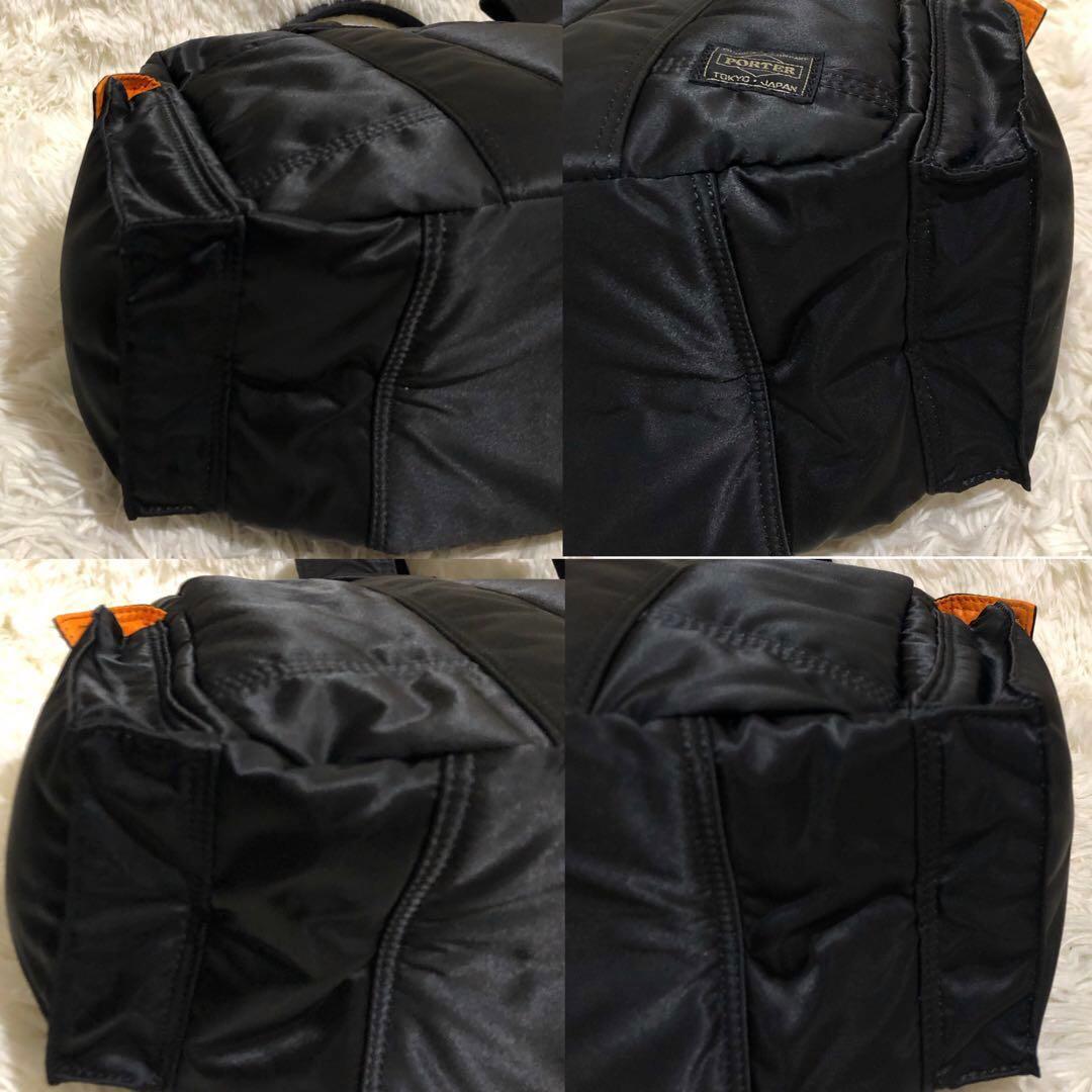 未使用級✨ポーター　吉田カバン タンカー　ボストンドラムバッグ ブラック