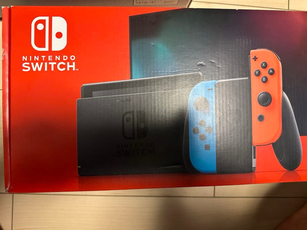 週末限定大特価　Nintendo Switch 青/赤 本体