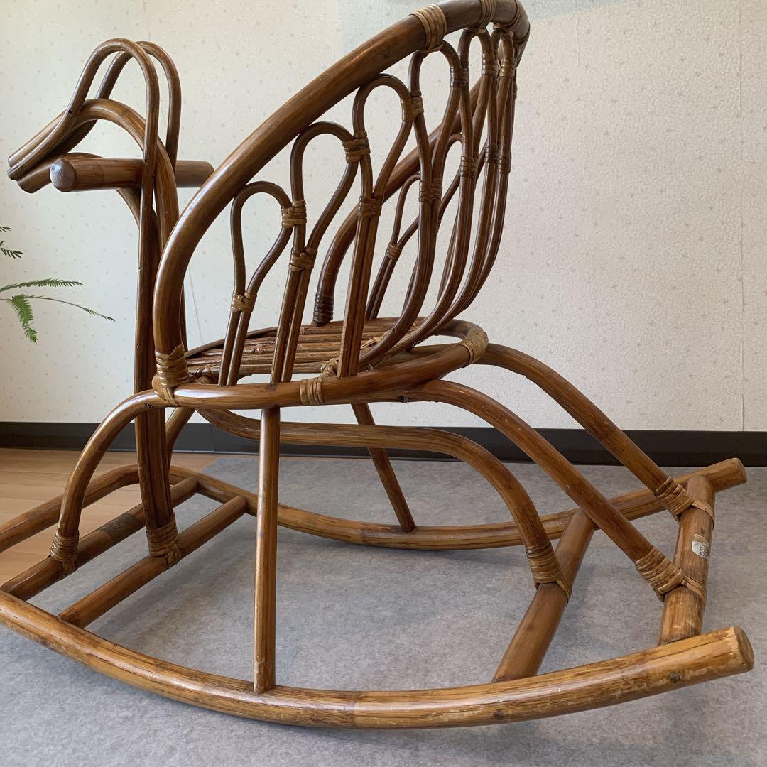 ラタン ロッキングチェア