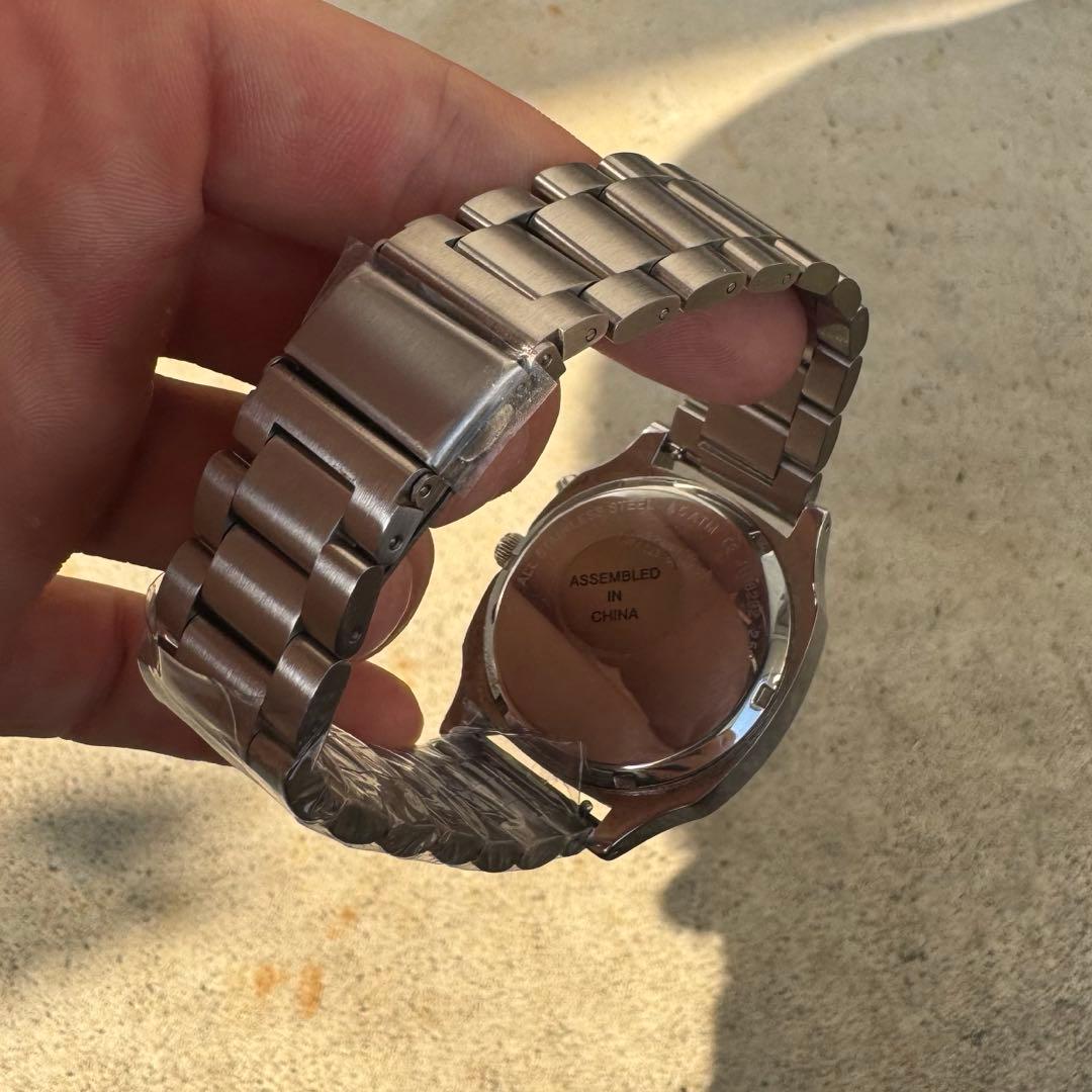 【新品電池】fossil big tic tank ヴィンテージ 稼働品 美品