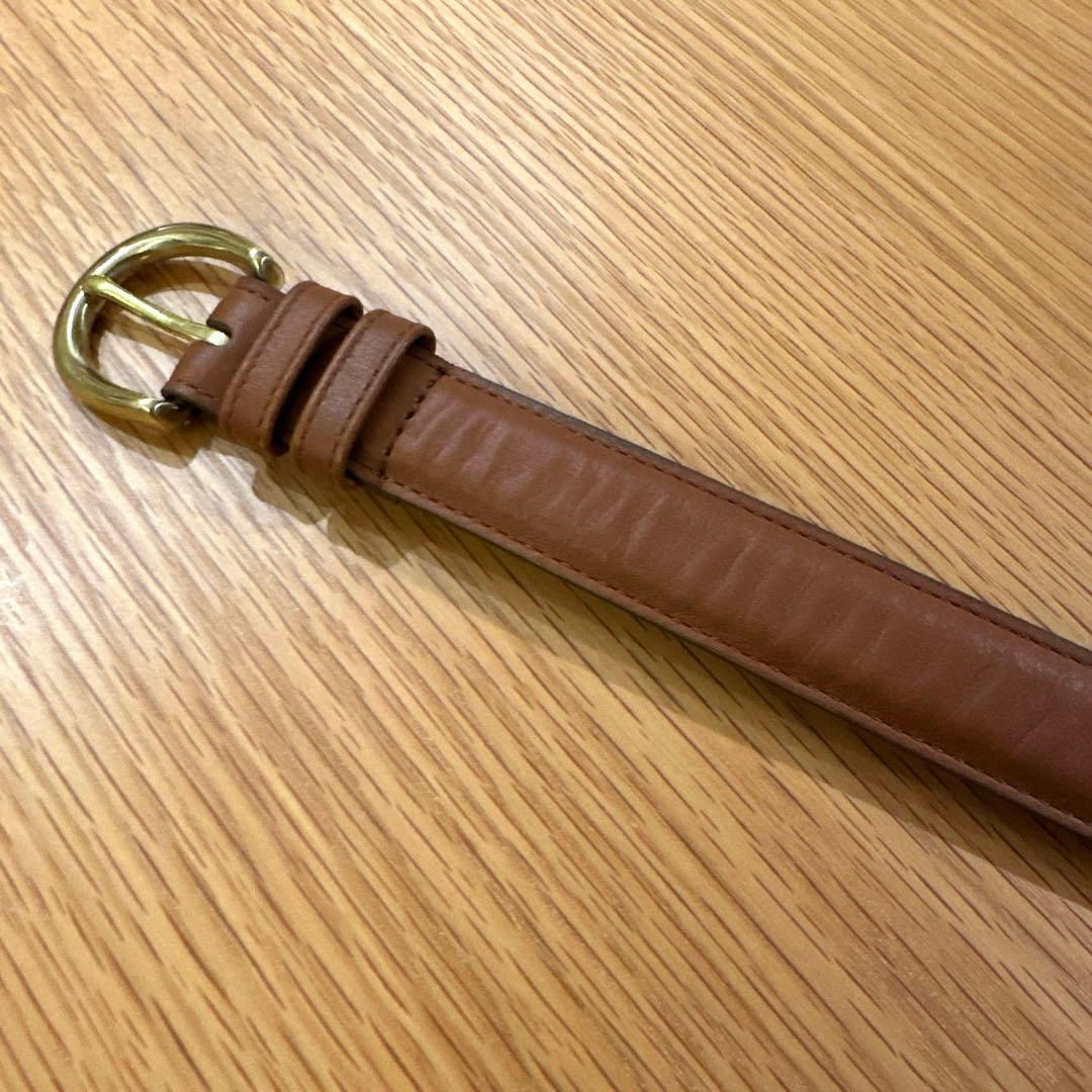 コーチ　ベルト　ブラウン　75 全90㎝　キャメル　ヴィンテージ　オールドコーチ