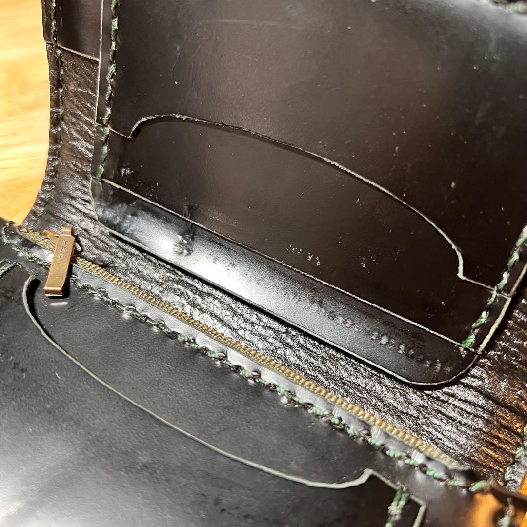 【限定】ミドルトラッカーウォレット　クロコクラウンインレイ 　本革　ワイルドvr