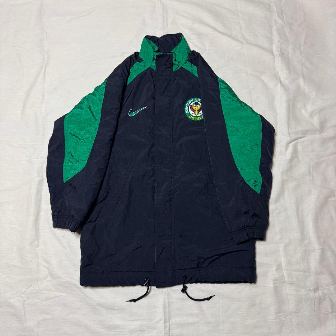 激レア　90's NIKE ナイキ　東京ヴェルディ　ベンチコート　サッカー