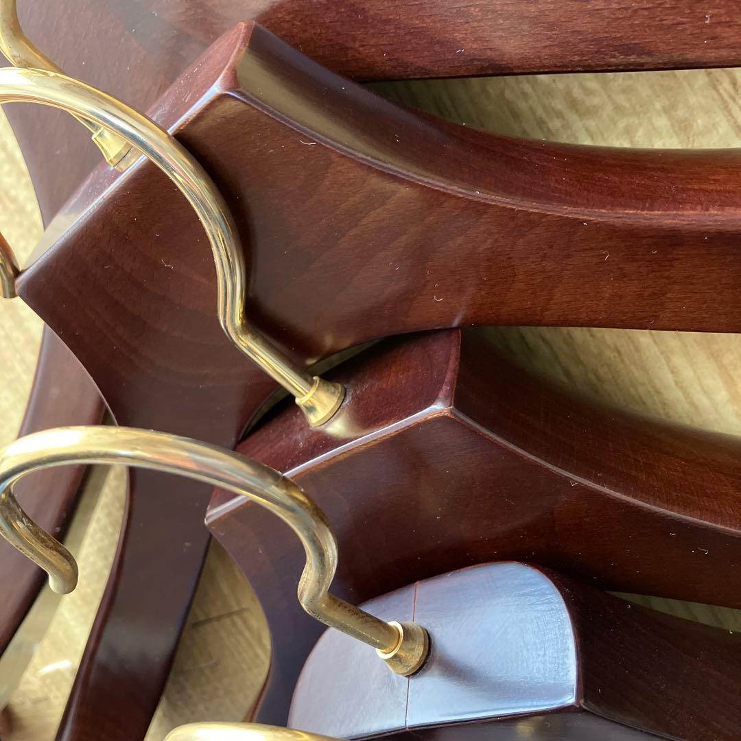 ナカタハンガー6本　中田ハンガー　スーツハンガー コート　シャツ　AUT-05N