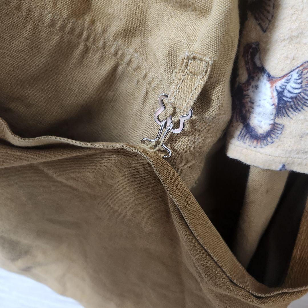 50~60s American field ハンティングジャケット 裏地動物柄