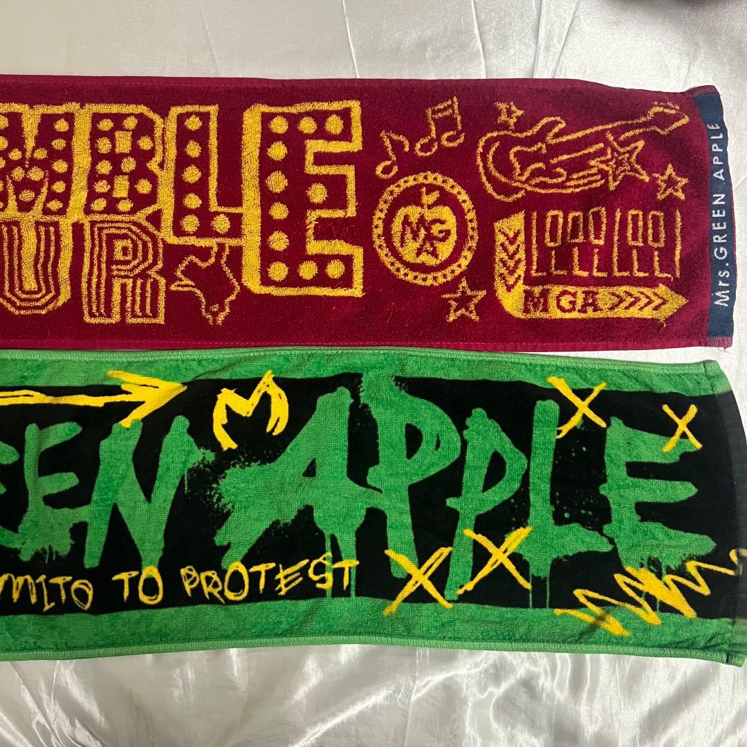 Mrs.GREEN APPLE まとめ売り　ピンバッチ、ラバーバンド、タオル