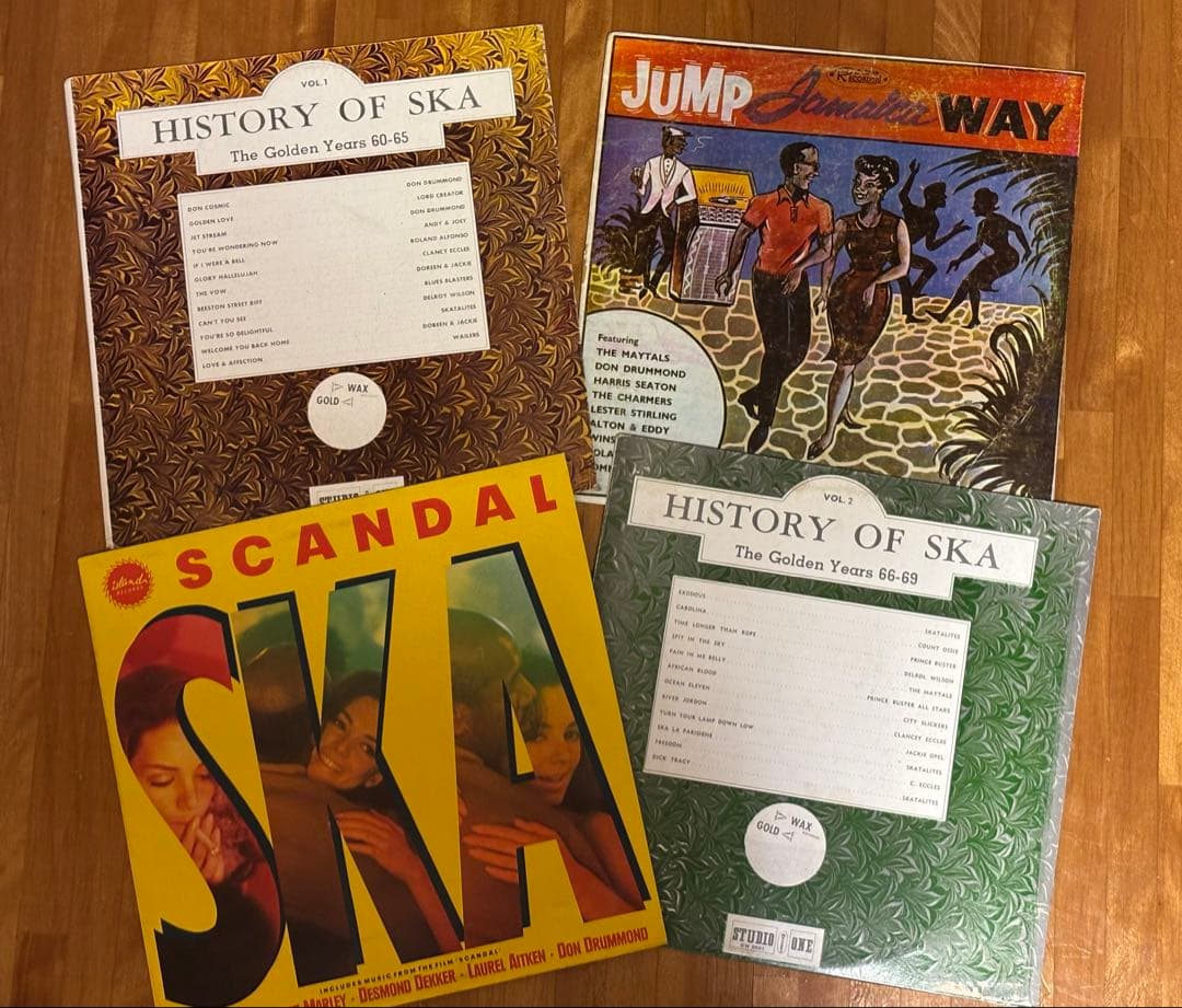 SKA 4枚　ギャズメイオール　スカタライツ　スペシャルズ