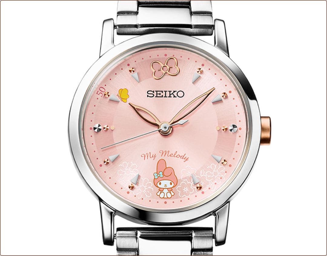 SEIKO My Melody ピンク コラボウォッチ 50周年 S 時計