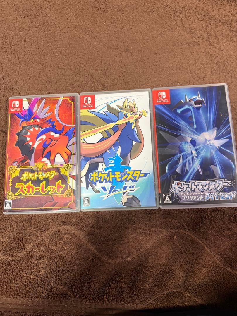 ポケットモンスター Switch 3本セット売り