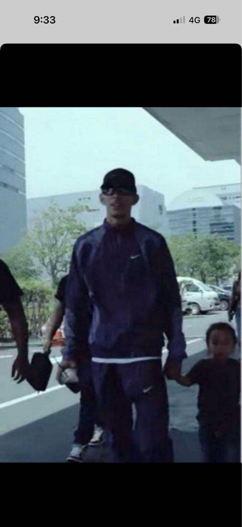 Nike NOCTA M ダークパープル ナイロンジャケット　パンツセットアップ