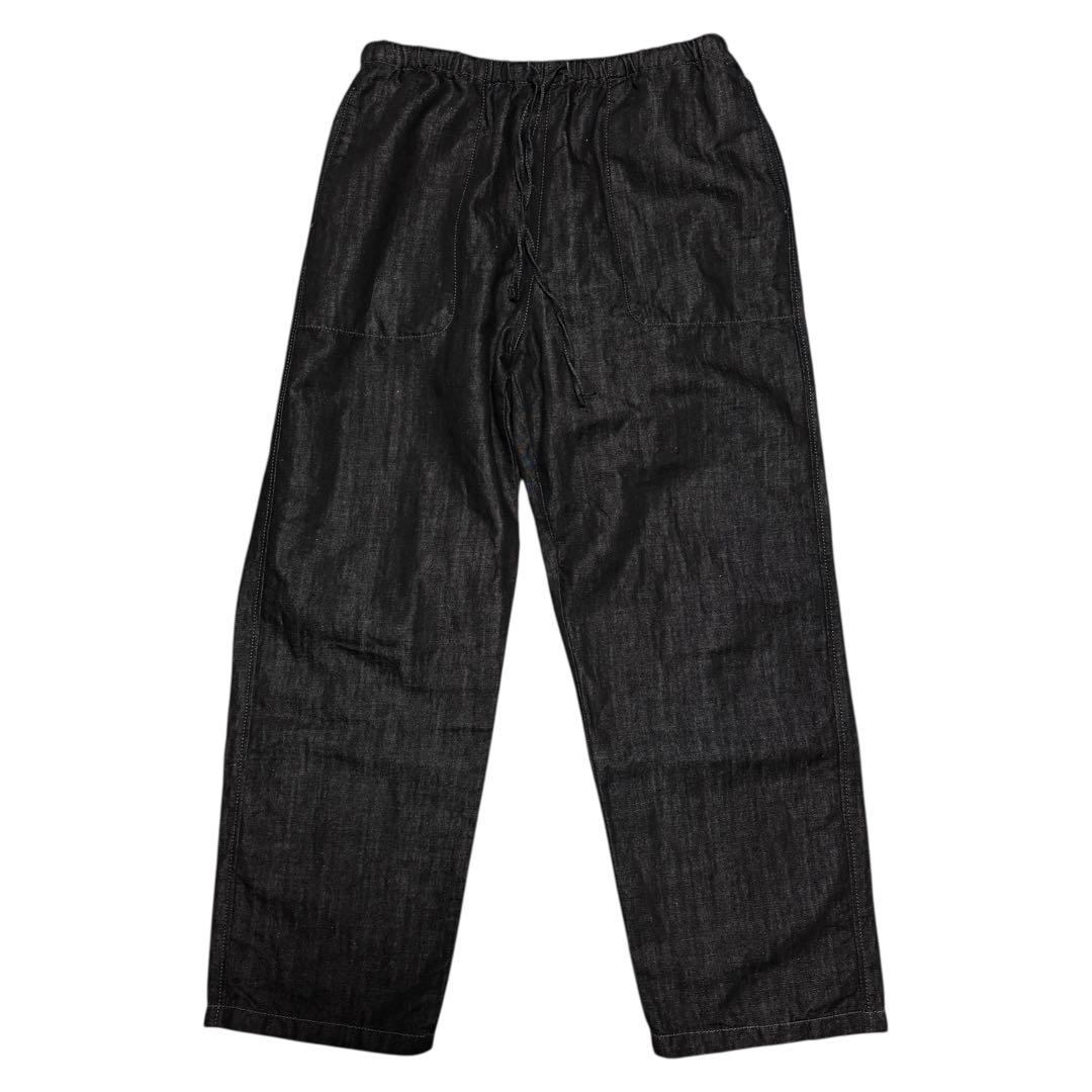 ZARA リラックスフィットデニムジャケット セットアップ ブラック メンズ L