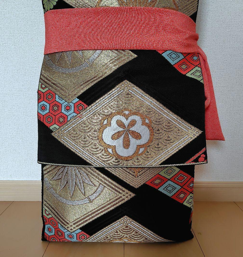 お琴カバー【綾】着物帯 ゆたん油単ハンドメイド 和楽器 正絹 袋帯 山田流