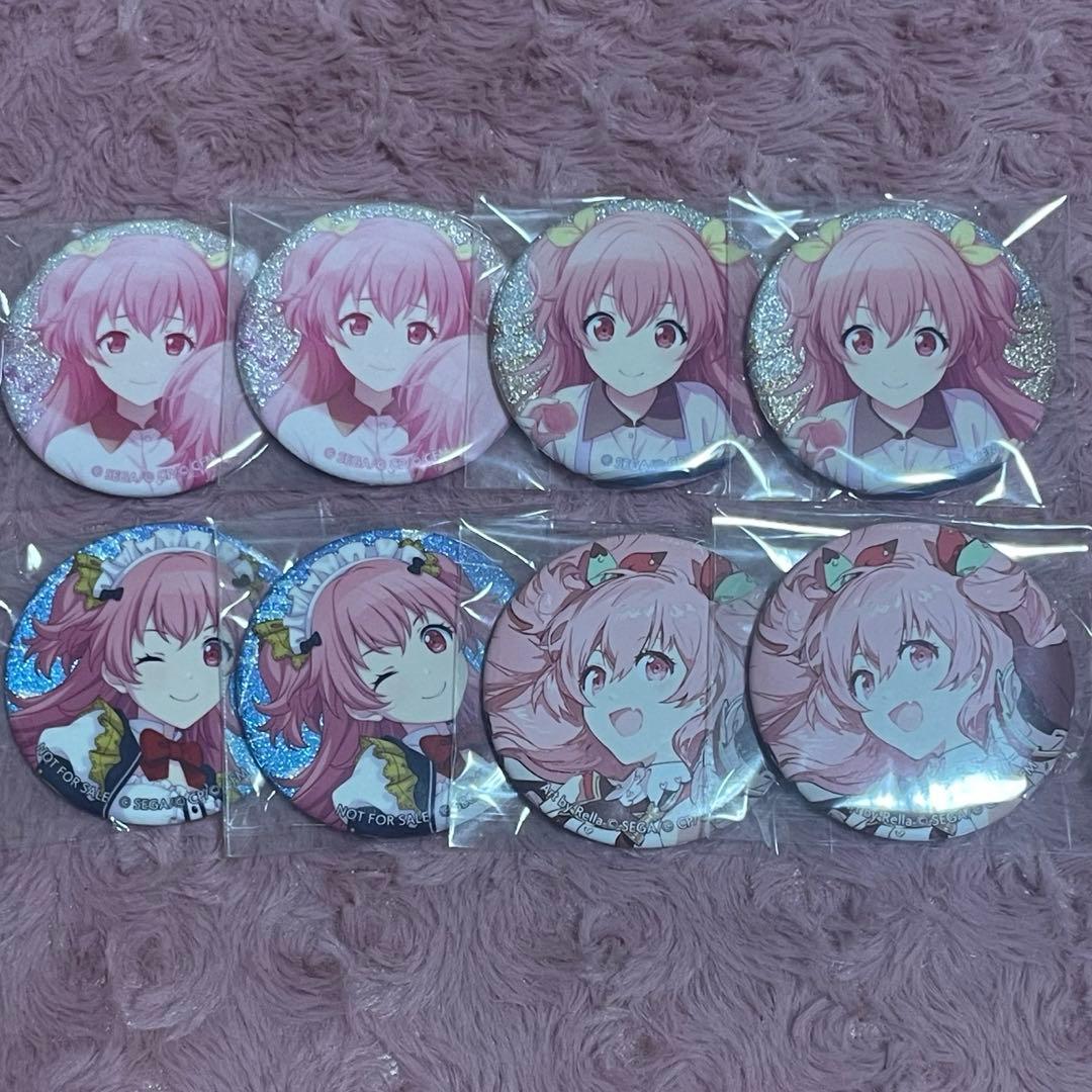 プロセカ 桃井愛莉 グッズ セット グリ缶 缶バッジ ウエハース ノーブルアート