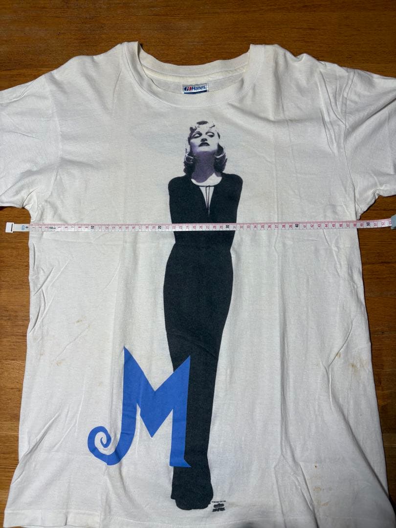 マドンナ Tシャツ Hanes Lサイズ 100%コットン