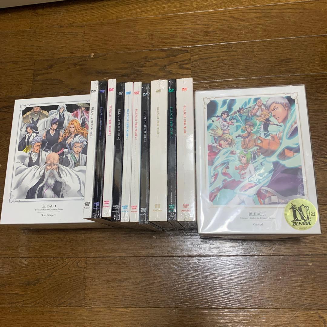 BLEACH 滅亡篇　少年ジャンプ　破面　1巻　12巻　全巻収納BOX付き