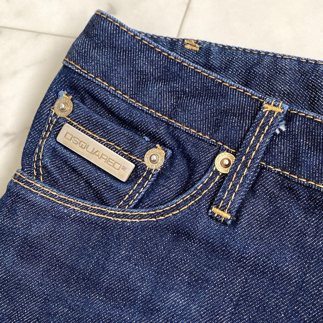 DSQUARED2 ディースクエアード　デニムショートパンツ　38
