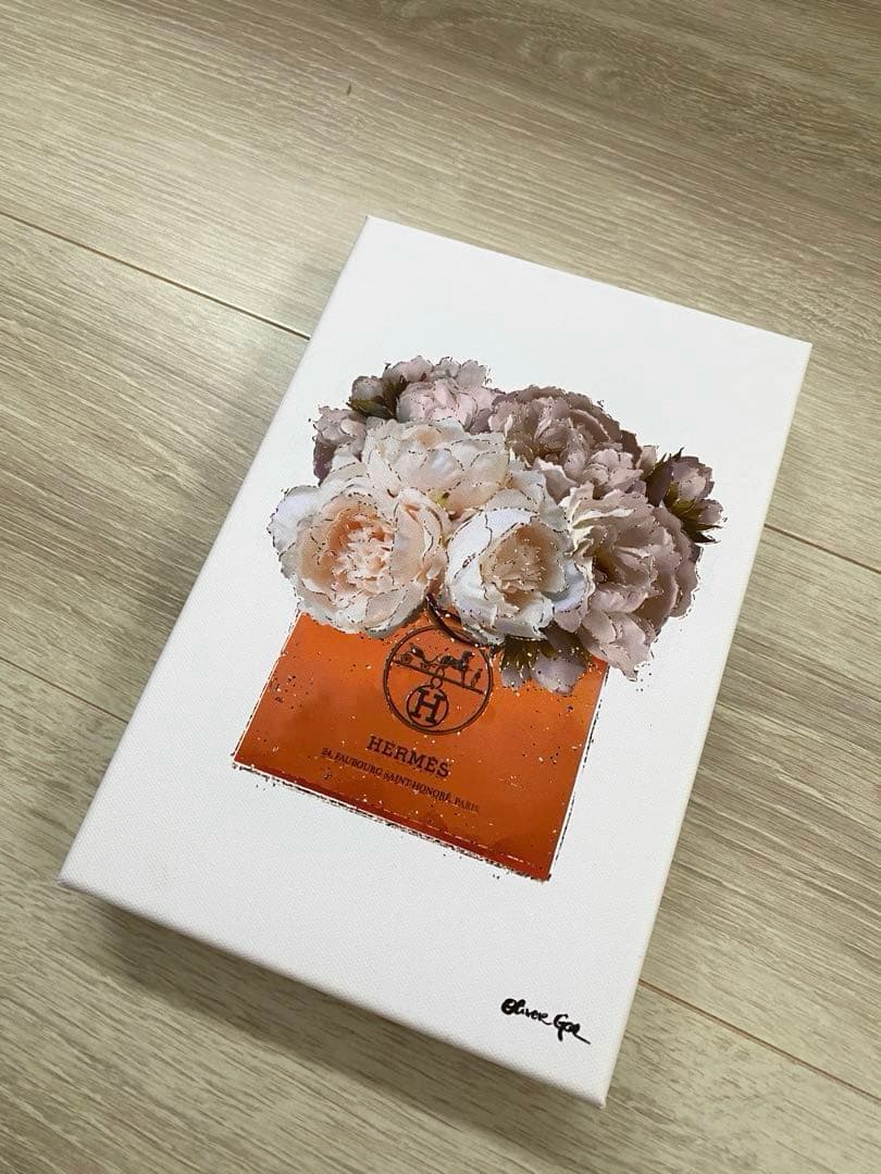 エルメス　オリバーガル　キャンバスアート