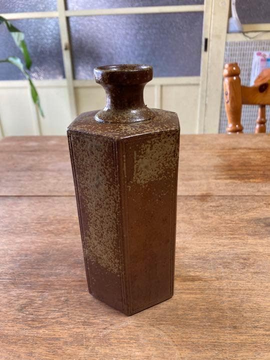 古備前焼六角徳利