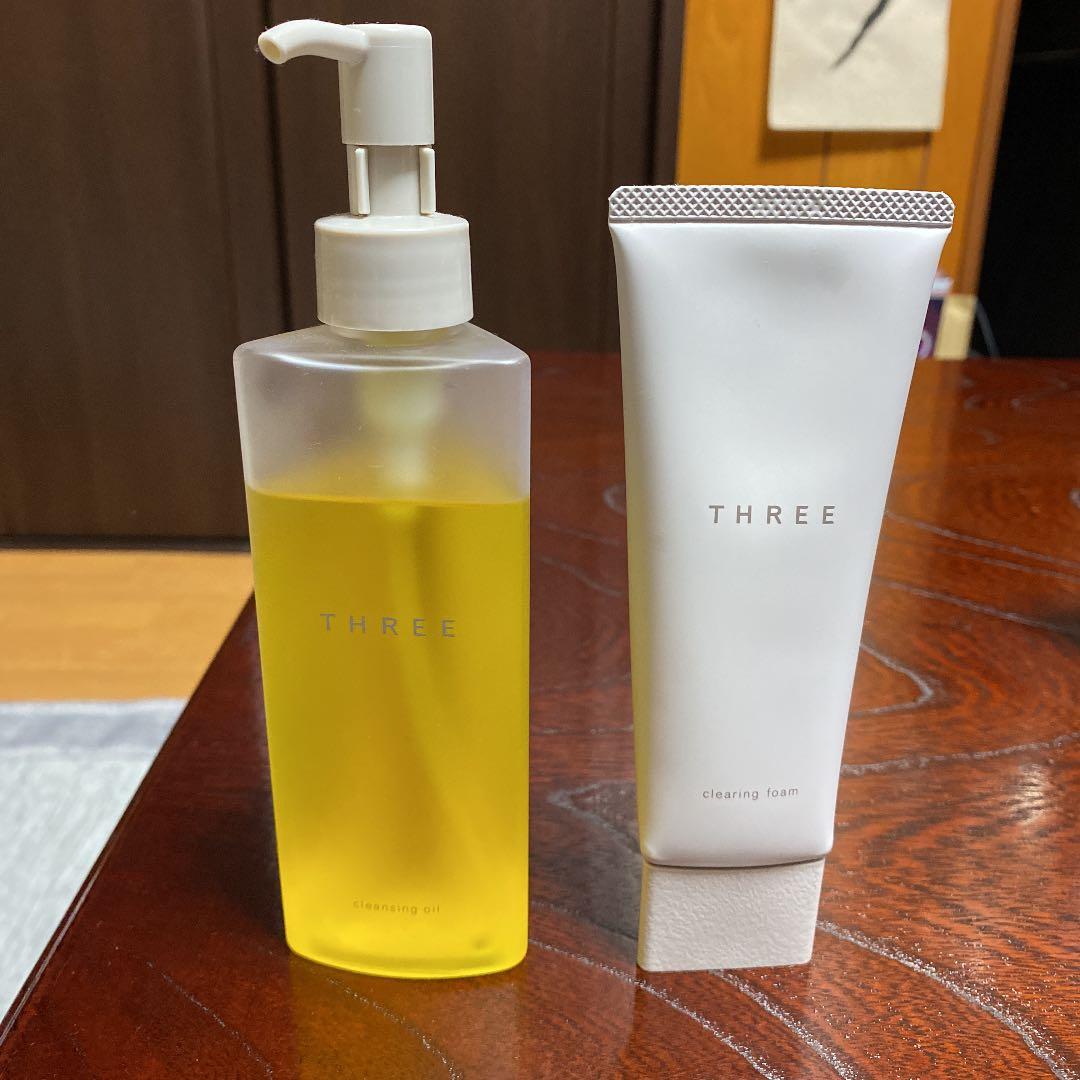 THREE クレンジングオイル 185ml クリアリングフォーム