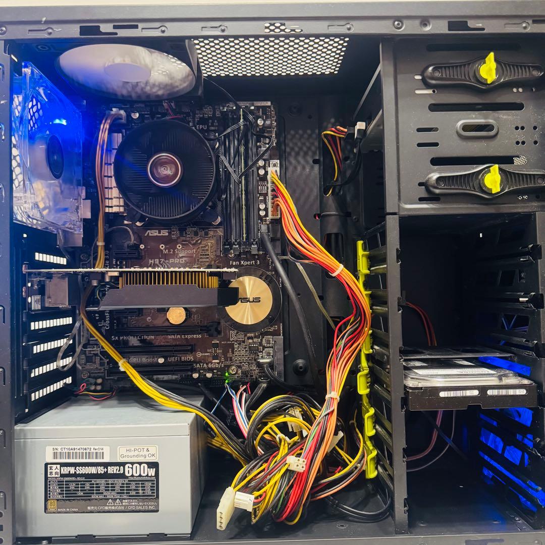 【ゲーミングPC】i7-4790 GTX750Ti HDD500GB 16GB