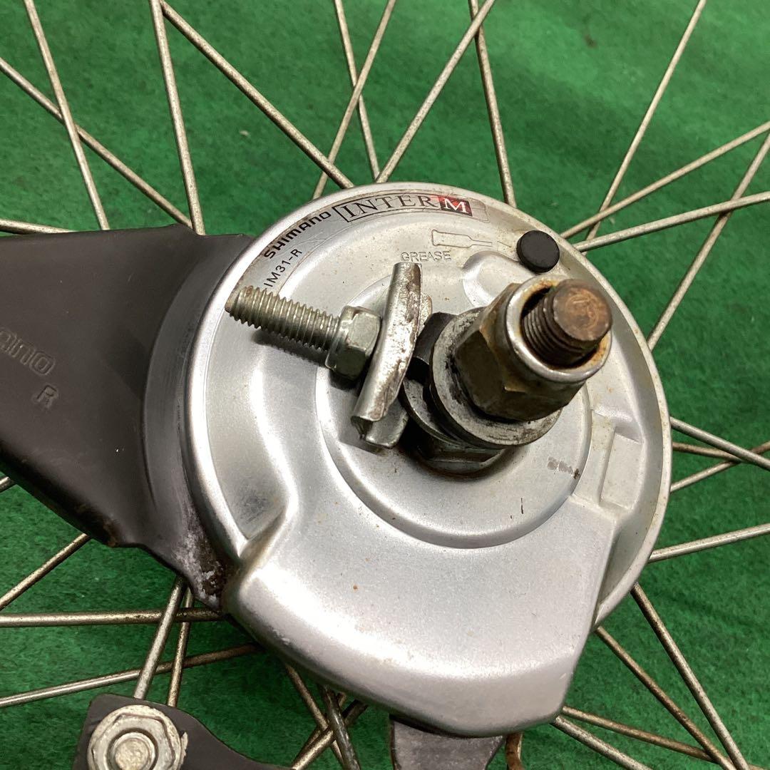 ステンレスリム　後輪 26インチ 内装3段 ローラーブレーキ 電動アシスト自転車