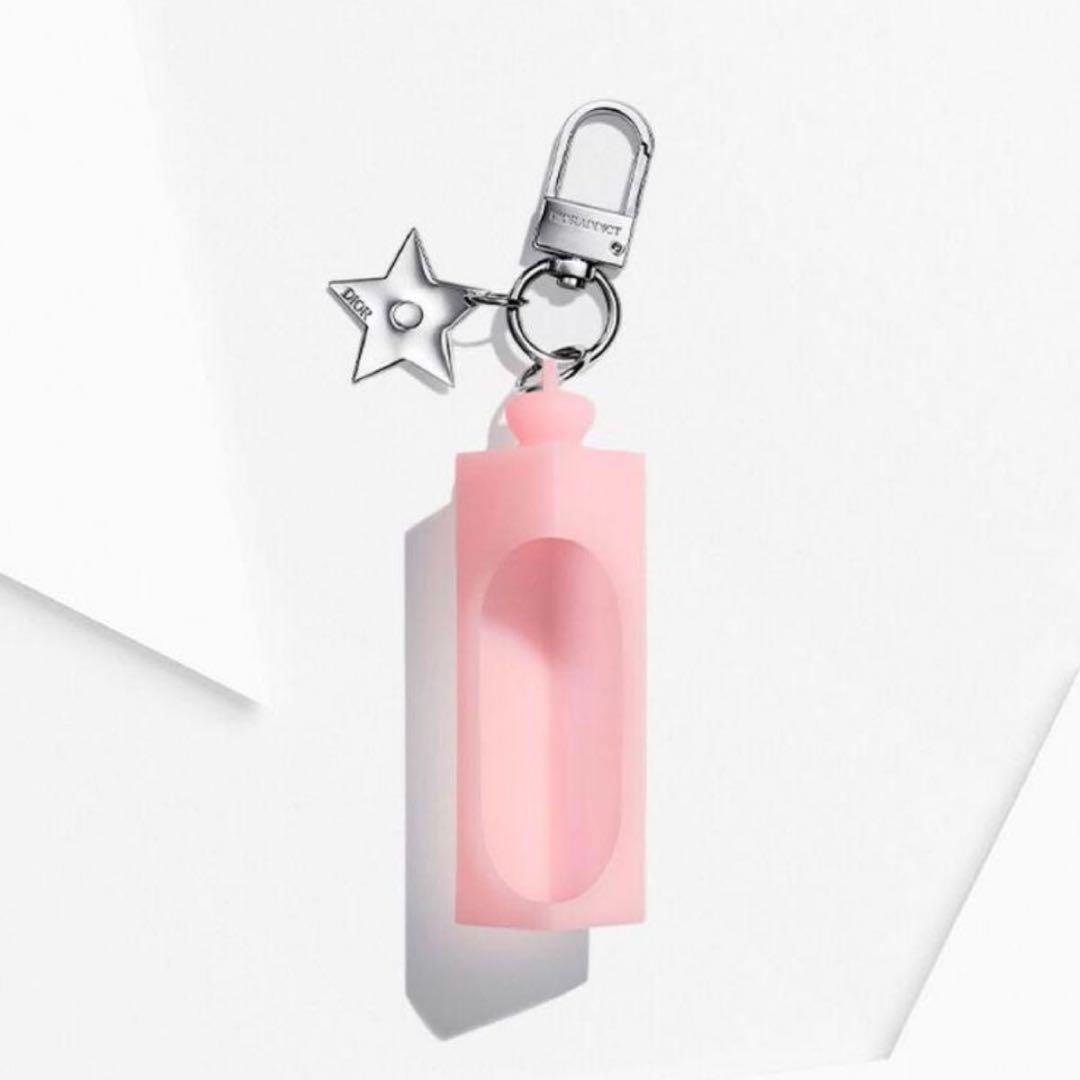 Dior アディクト キーホルダー キーリング ノベルティ リップ グロウオイル