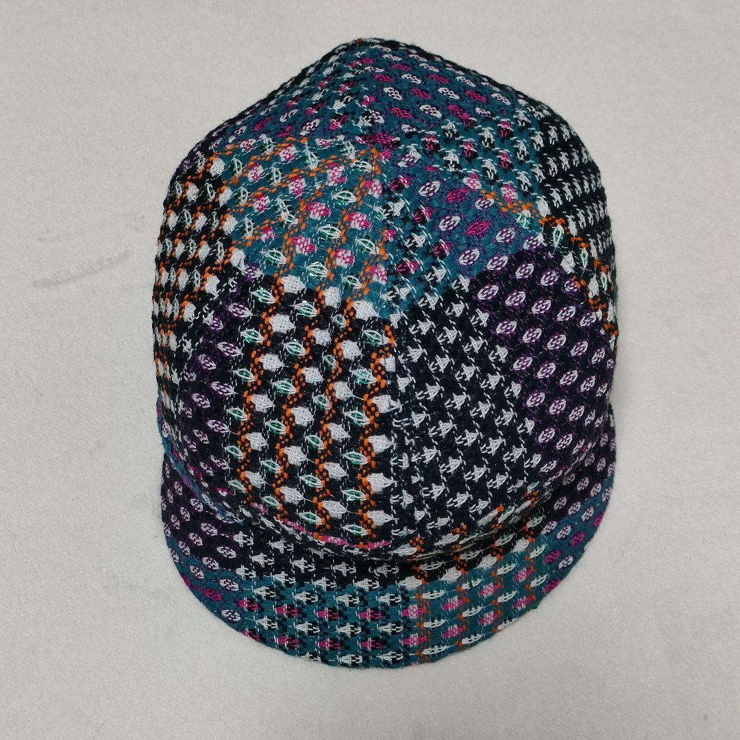 CHANEL　キャスケット　帽子　ツイード