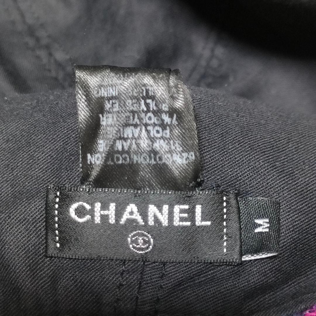 CHANEL　キャスケット　帽子　ツイード