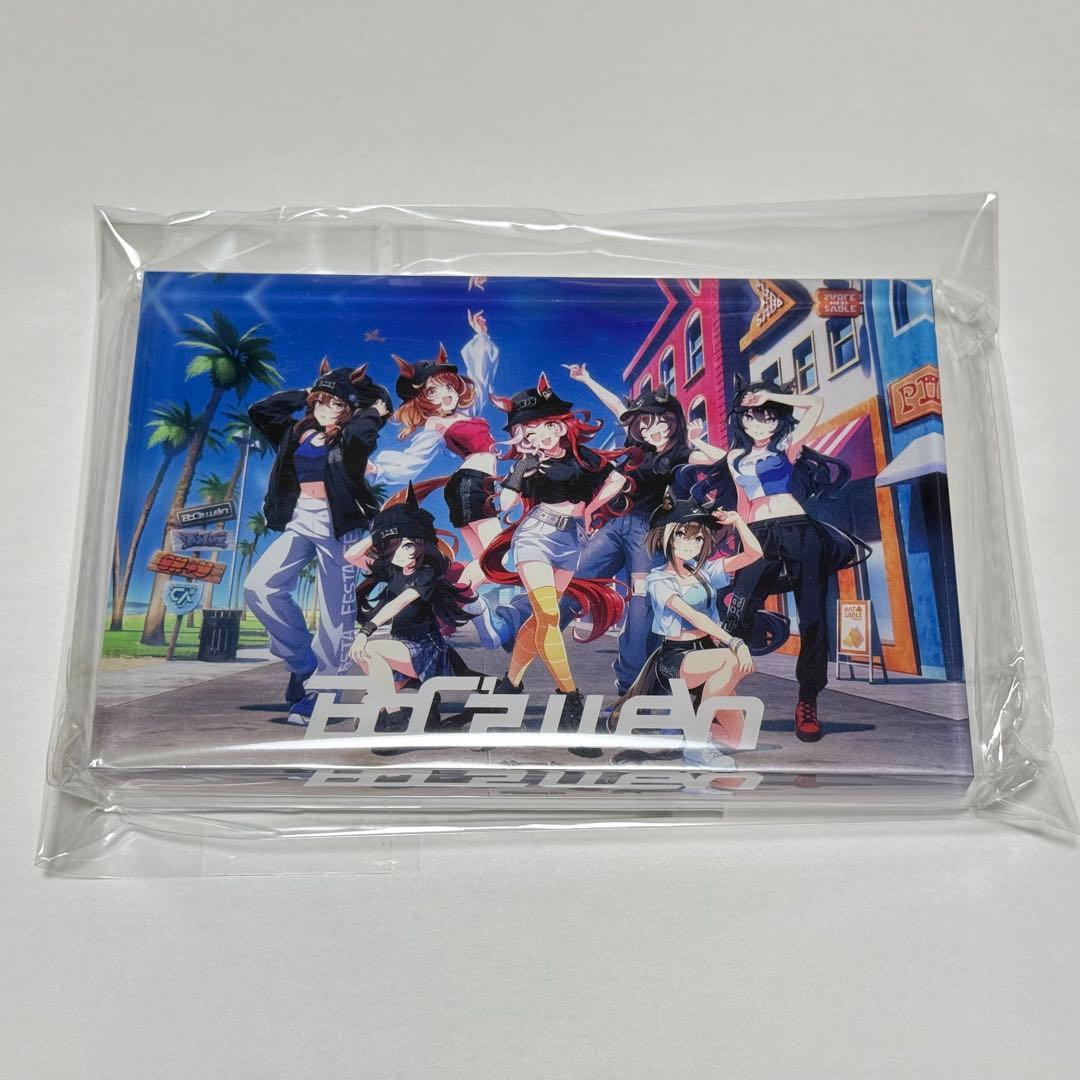 ウマ娘 公式 アクリルブロック BoC’z we＼n