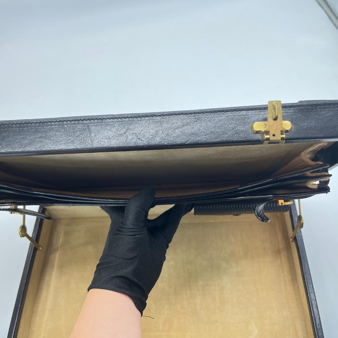 BALLY バリー アタッシュケース ブラック レザー