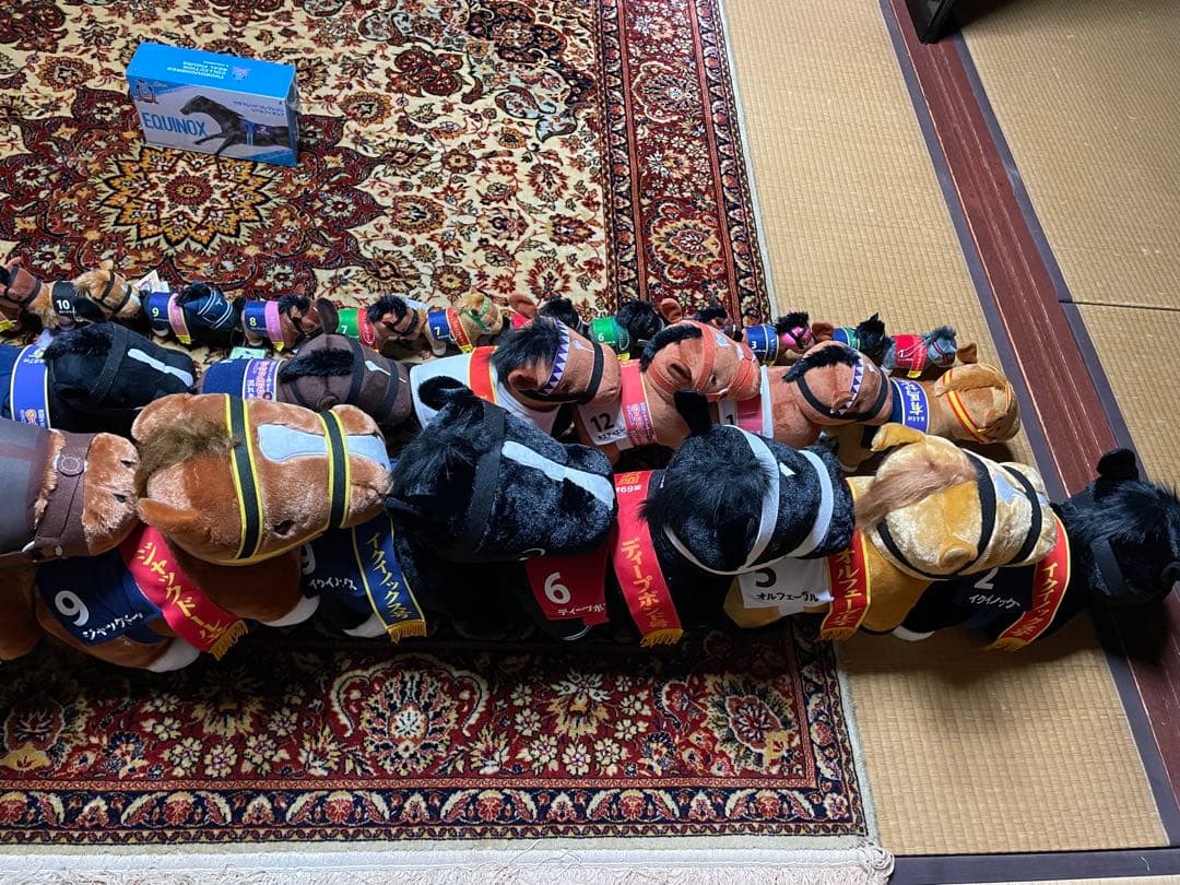 サラブレッドコレクション競馬ぬいぐるみ