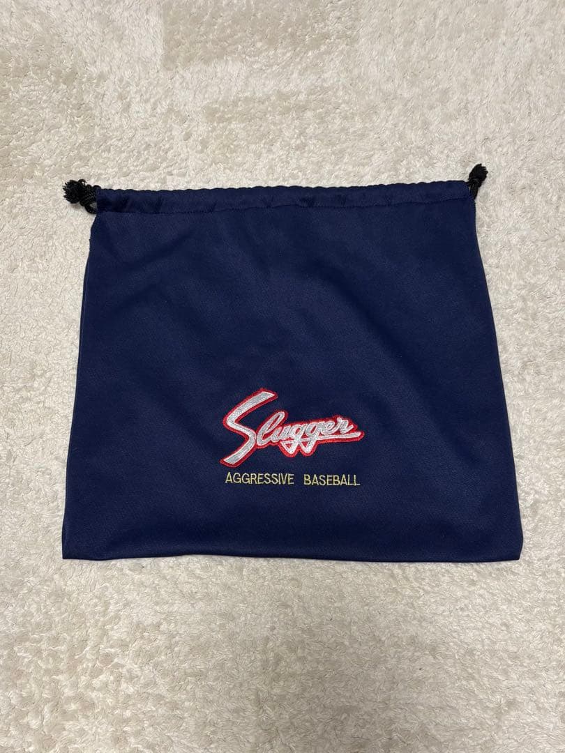 スラッガー 軟式グローブ　キャッチャーミット　刺繍入り