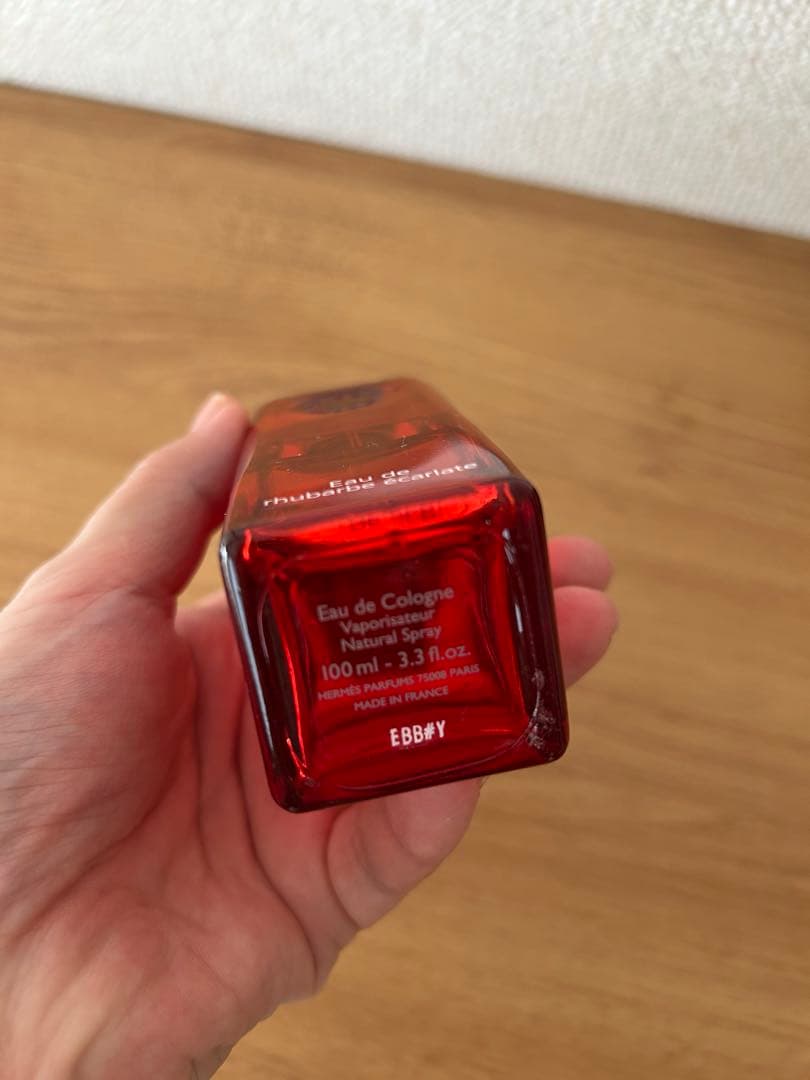 HERMES Eau de rhubarbe écarlate