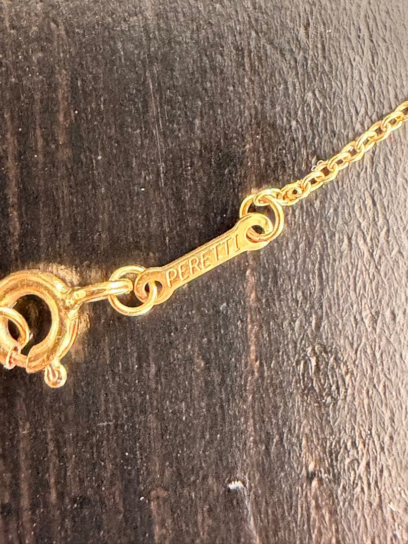 Tiffany K18ネックレスチェーン 43cm