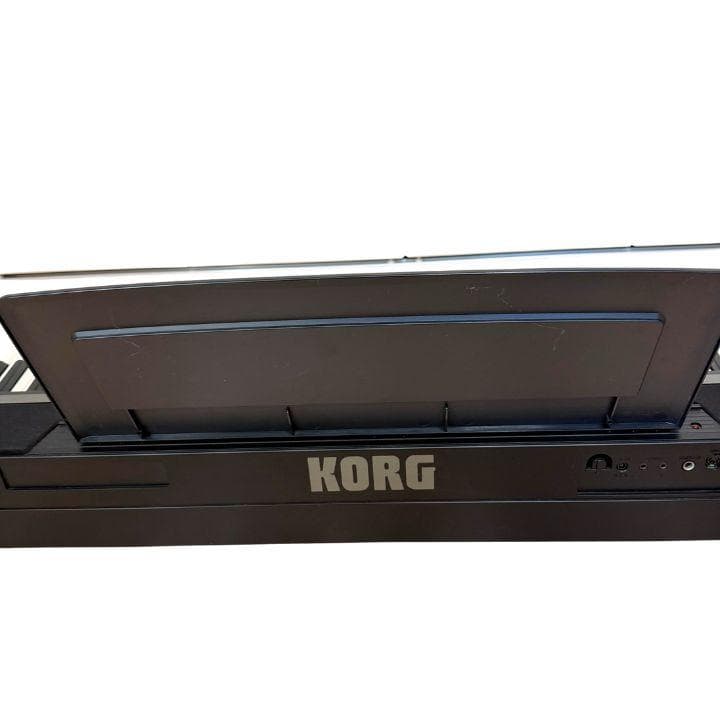 KORG 電子ピアノ SP-170S 88鍵 ブラック 動作確認済み 譜面台付き