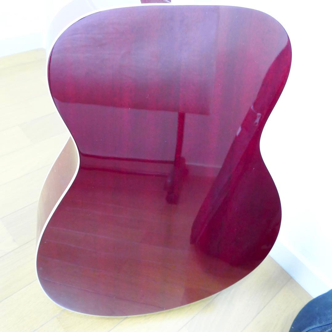 YAMAHA FS820 レッド アコースティック　ヤマハ　カバー付